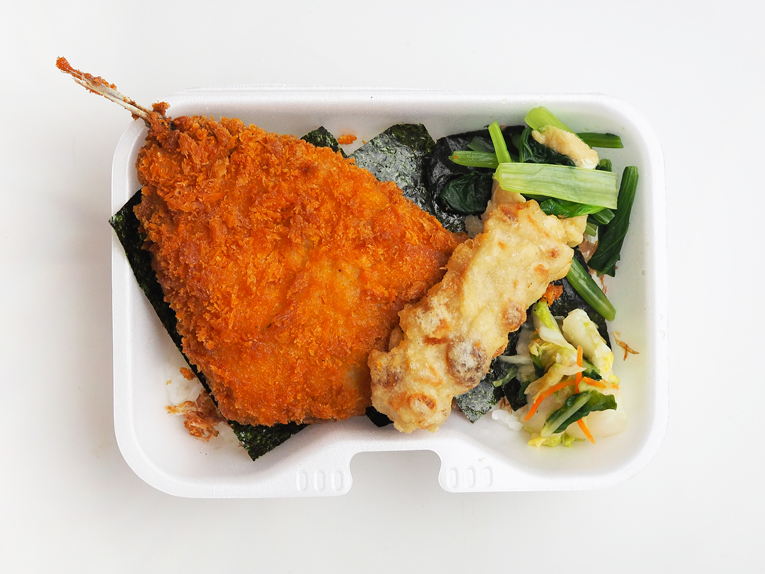 アジフライ弁当